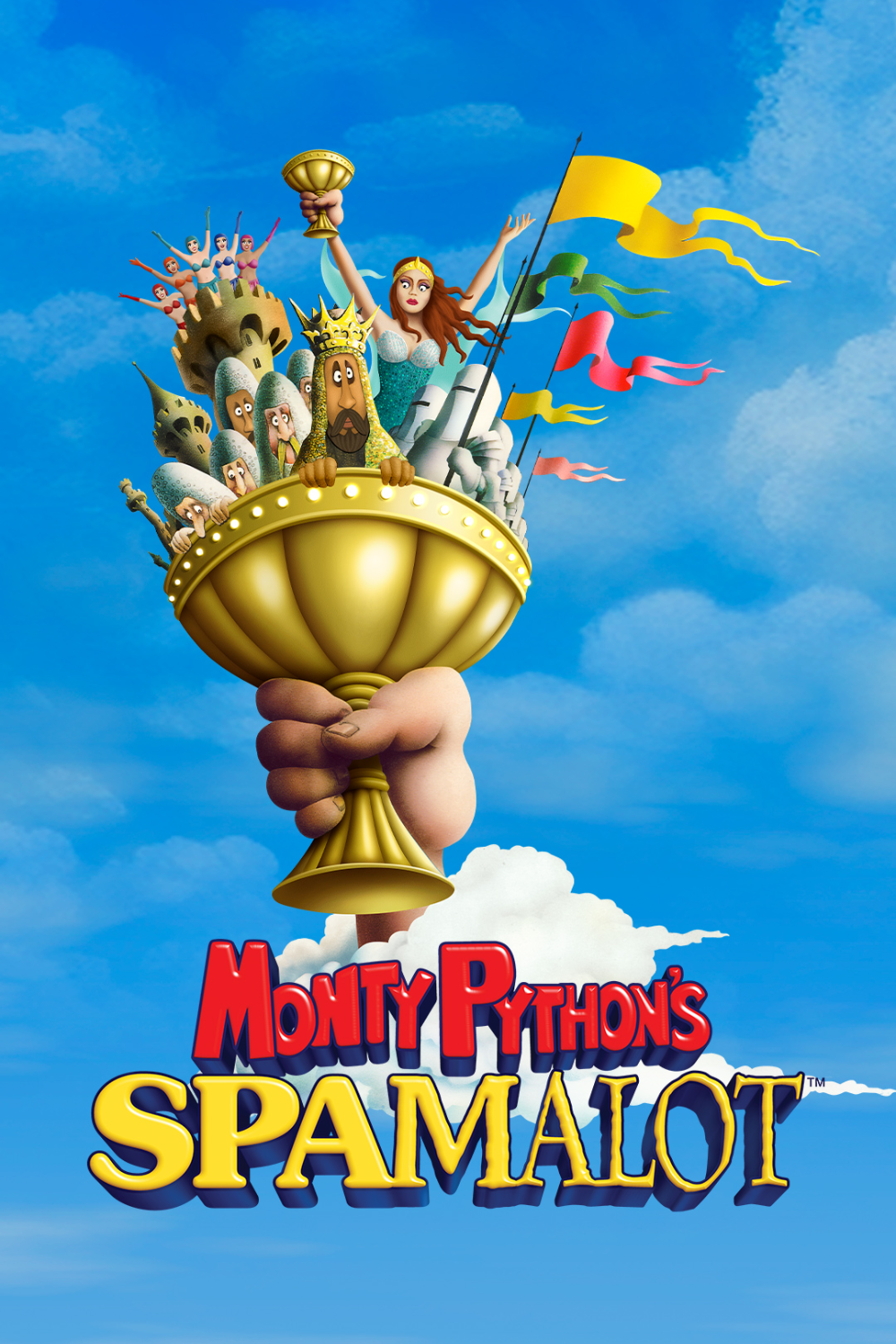 Poster for Spamalot, the Broadway Musical